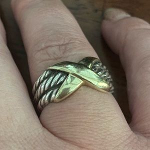 David Yurman “x” ring